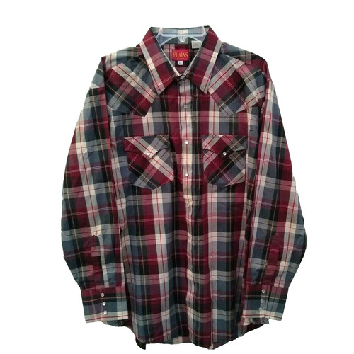 Ely plains mens plaid - plains, xl