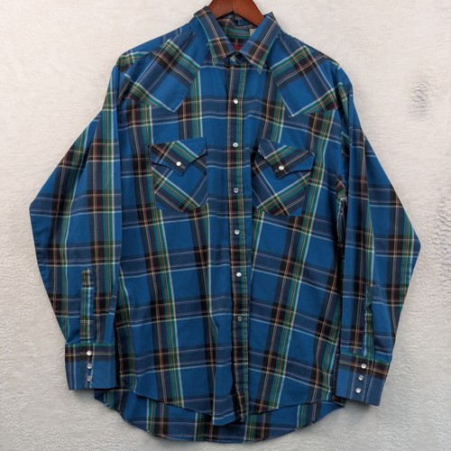 Vtg ely plains button down - vtg,
